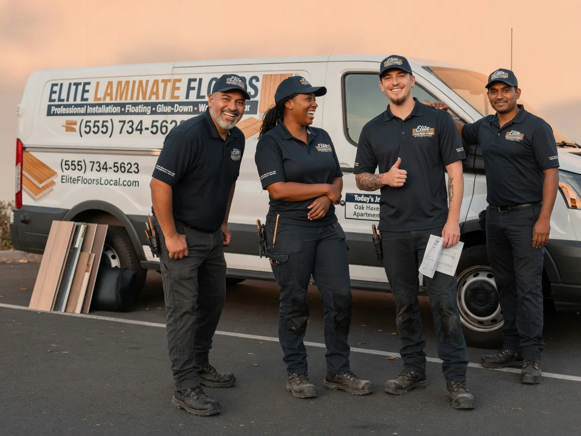 Laminate flooring installation company in Beach, ND